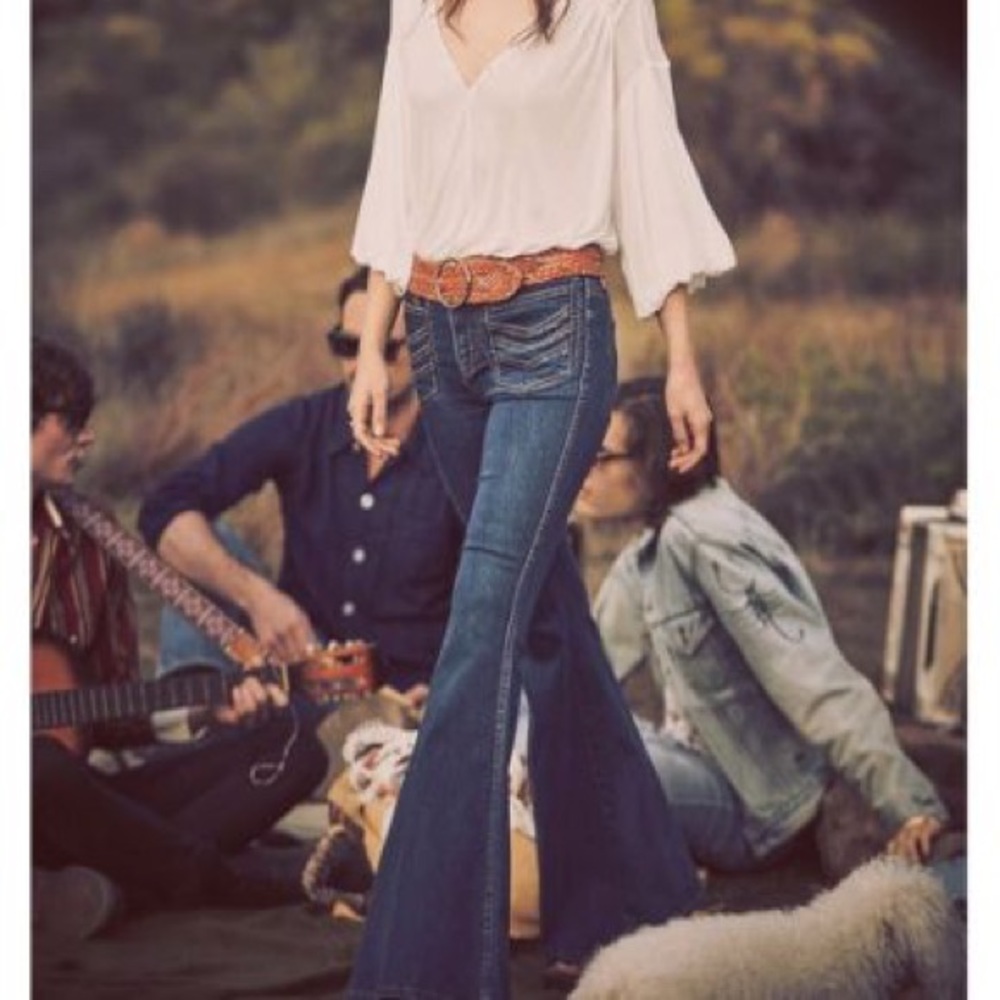 Free People Stella High Rise Flare